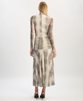 Women's Lea Printed Mesh Dress