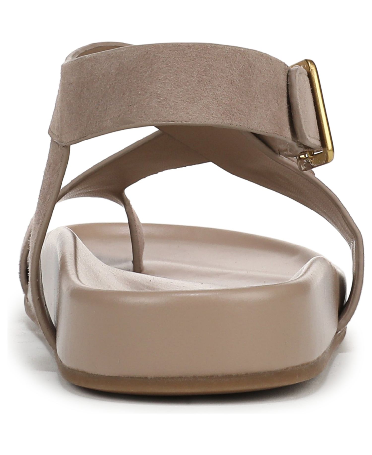 Blair Toe Loop Round Toe Buckle Flat Sandals