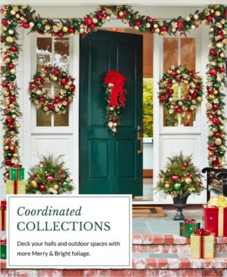 120" Merry and Bright Christmas Garland