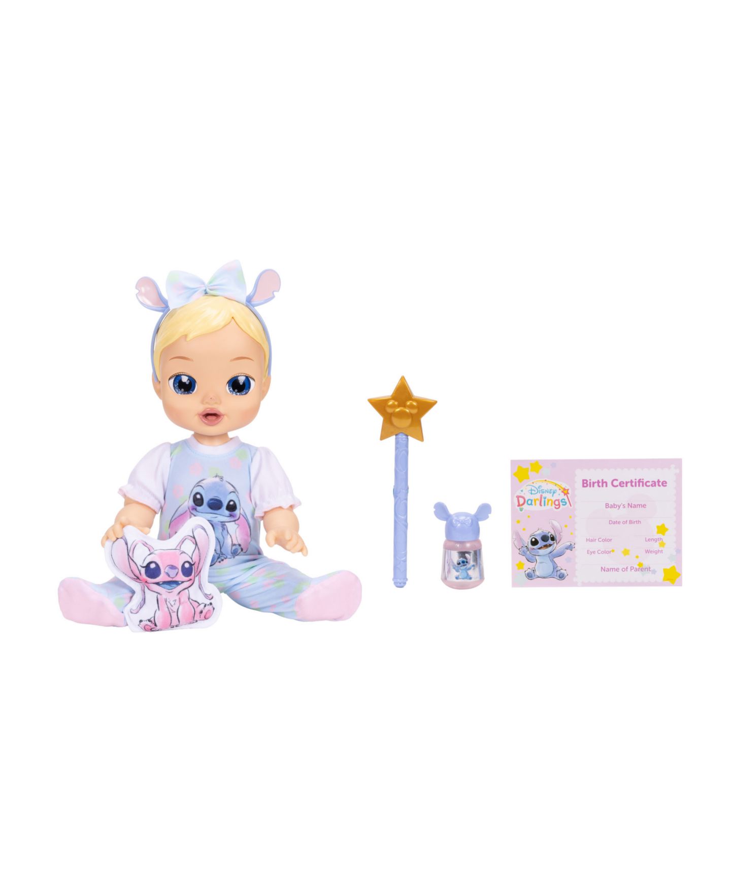 Детская кукла Disney Darlings Stitch Deluxe Blonde Hair, Blue Eyes Feature Doll — фото 1
