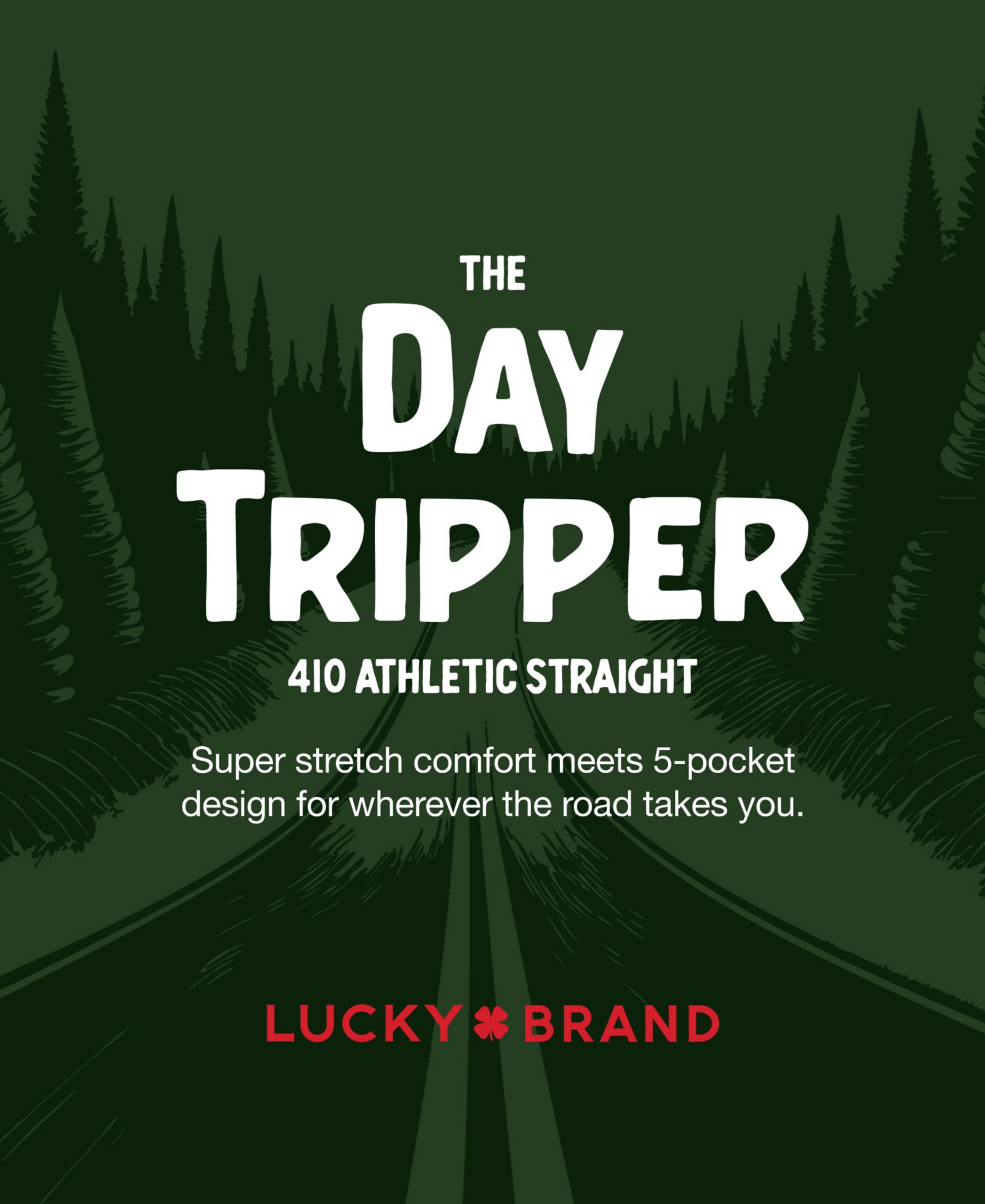 Men's 410 Athletic Fit Straight Daytripper Jeans