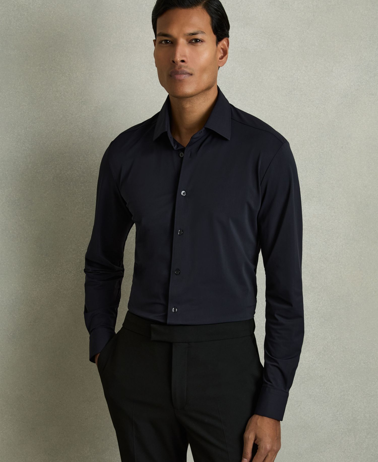 Men's Voyager Long-Sleeve Travel Dress Shirt