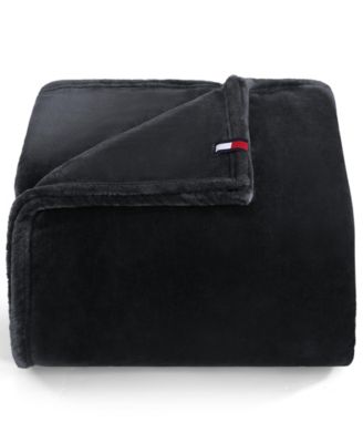 Solid Plush Blanket, Full/Queen