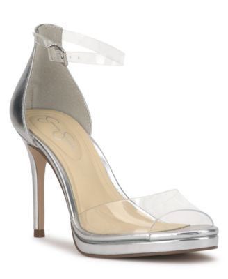 Women's Daisile Vinyl Strap Stiletto Sandals