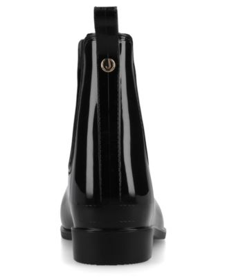 Journee Womens Drizzle Waterproof Round Toe Rain Comfort Ankle Boots