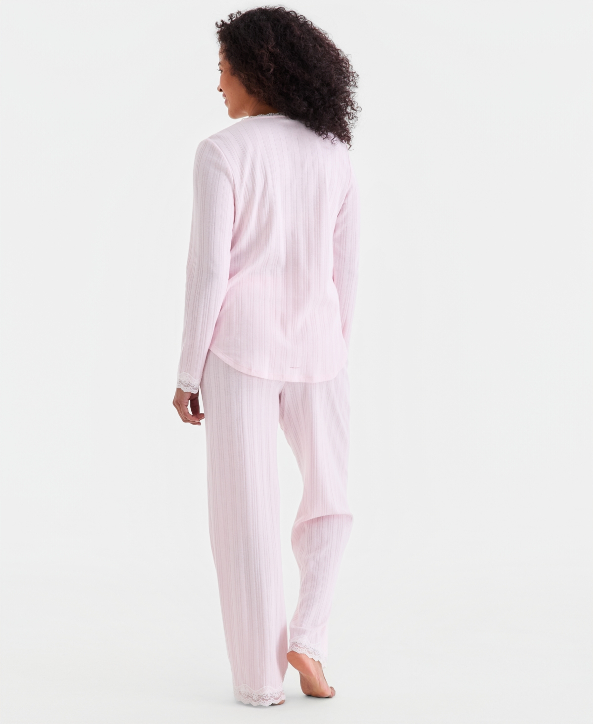 Charter Club Women's Pointelle Pajama Set, Macy's Exclusive