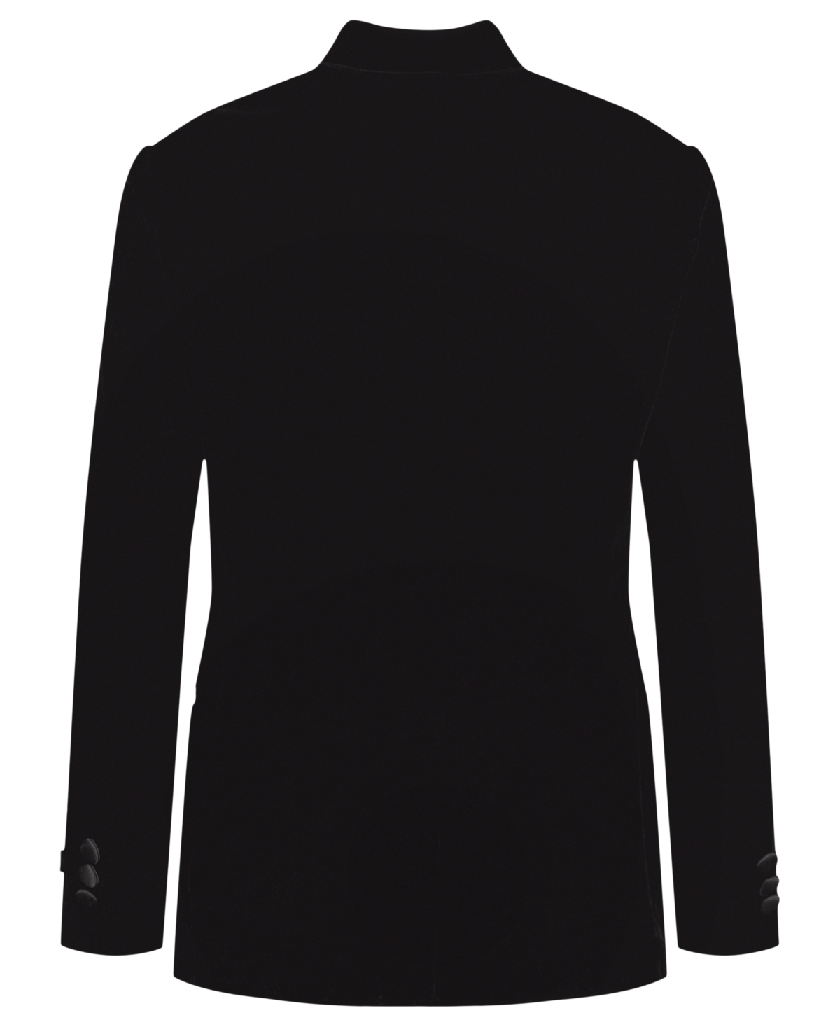 Tommy Hilfiger Kids' Festive Peak Lapel Sport Coat In Black