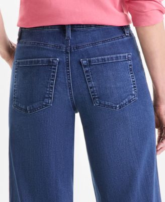Women's High-Rise Wide-Leg Jeans, Macy's Exclusive