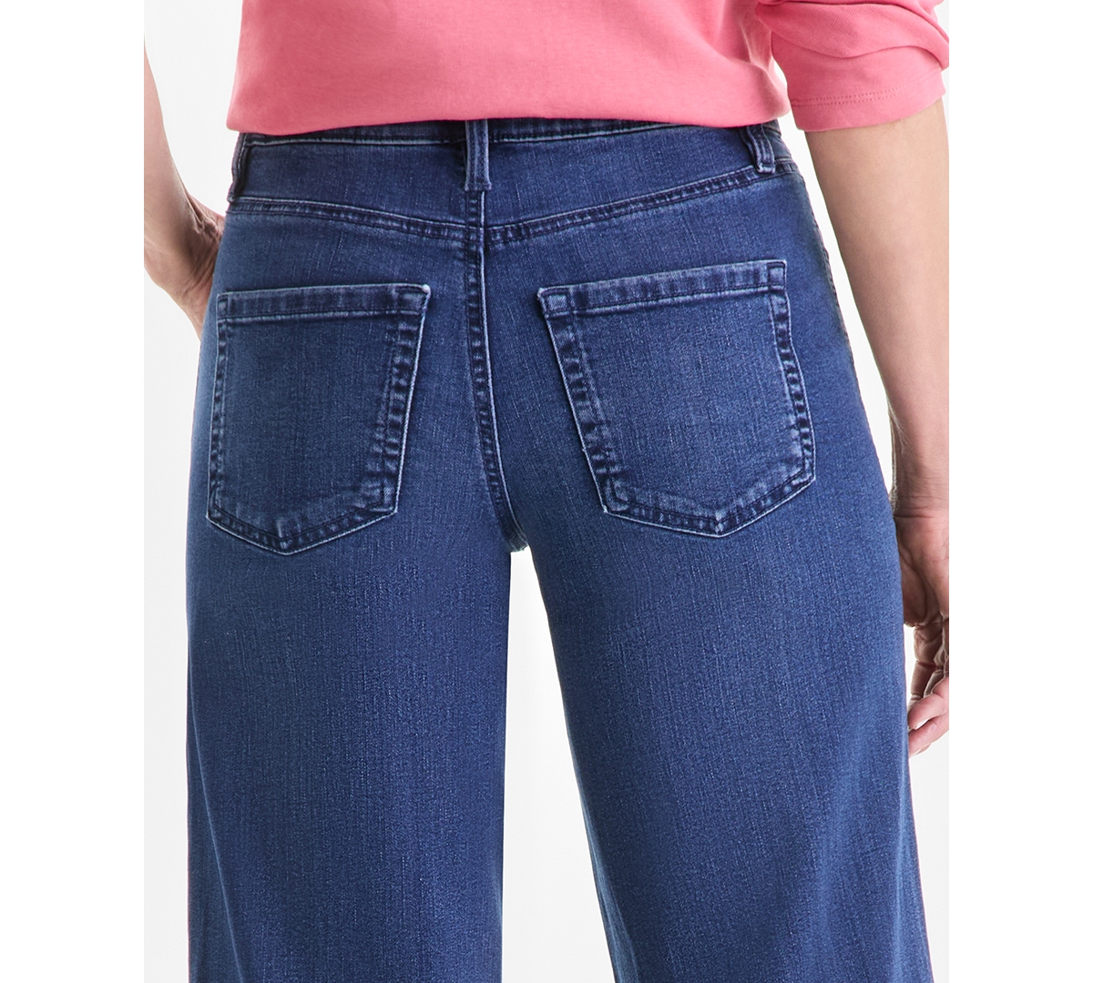 Style & Co Women's High-Rise Wide-Leg Jeans, Macy's Exclusive