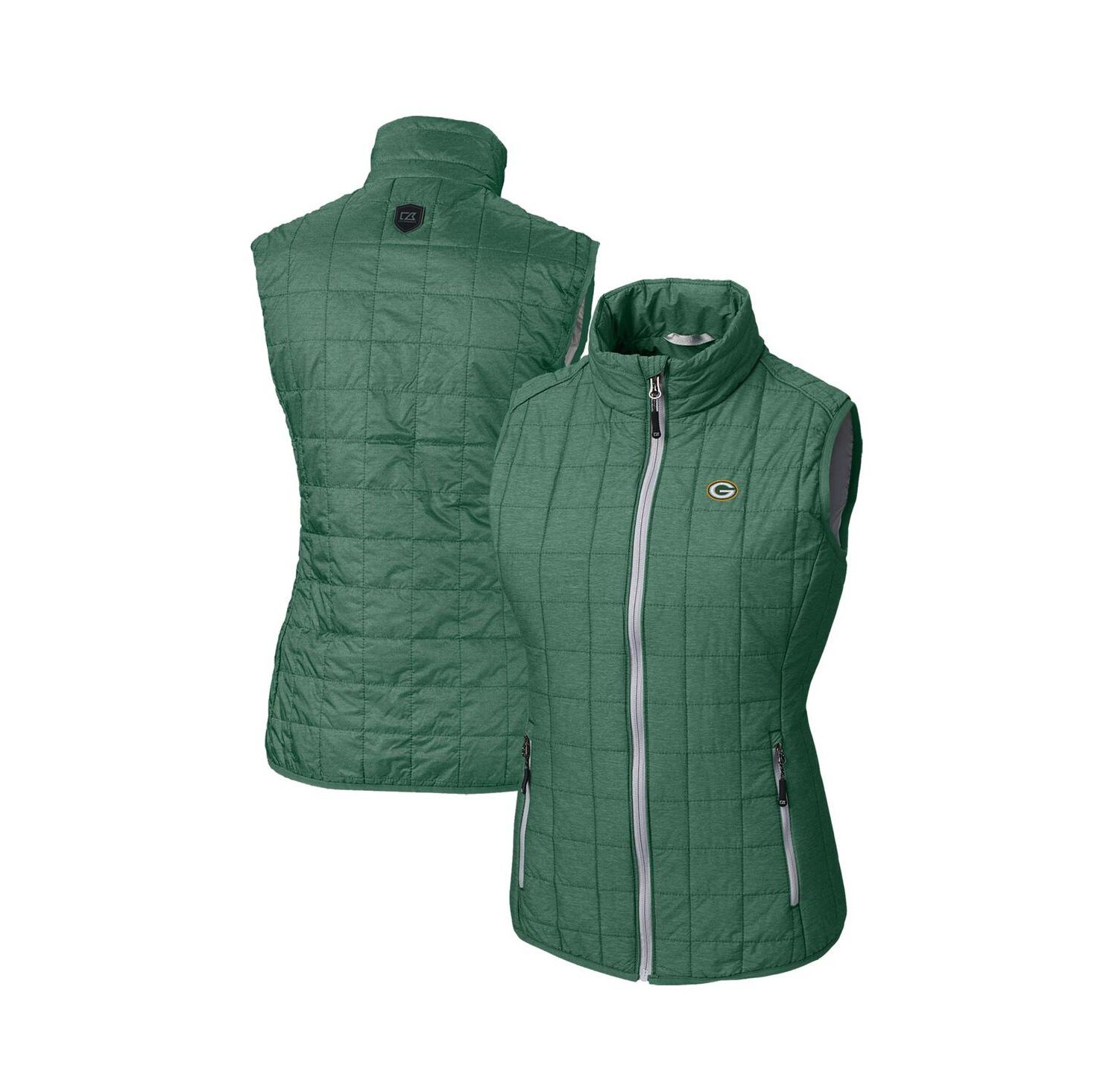 Women's Green Bay Packers Rainier PrimaLoft Eco Insulated Full-Zip Puffer Vest