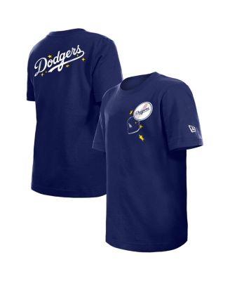 New Era - Big Boys and Girls Royal Los Angeles Dodgers Stars Cap T-Shirt