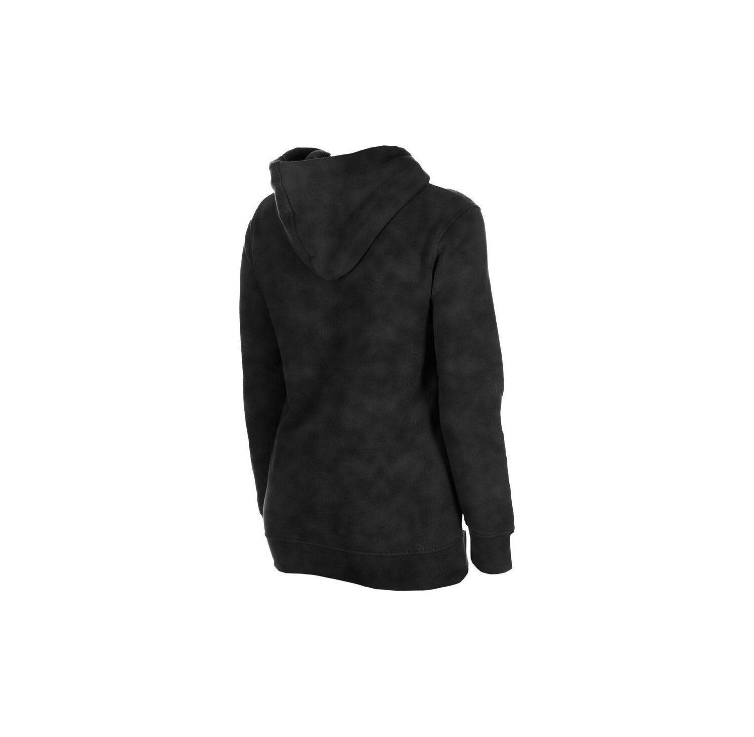 Women's Black Chicago Cubs Día de Muertos Mineral Wash Hoodie Sweatshirt