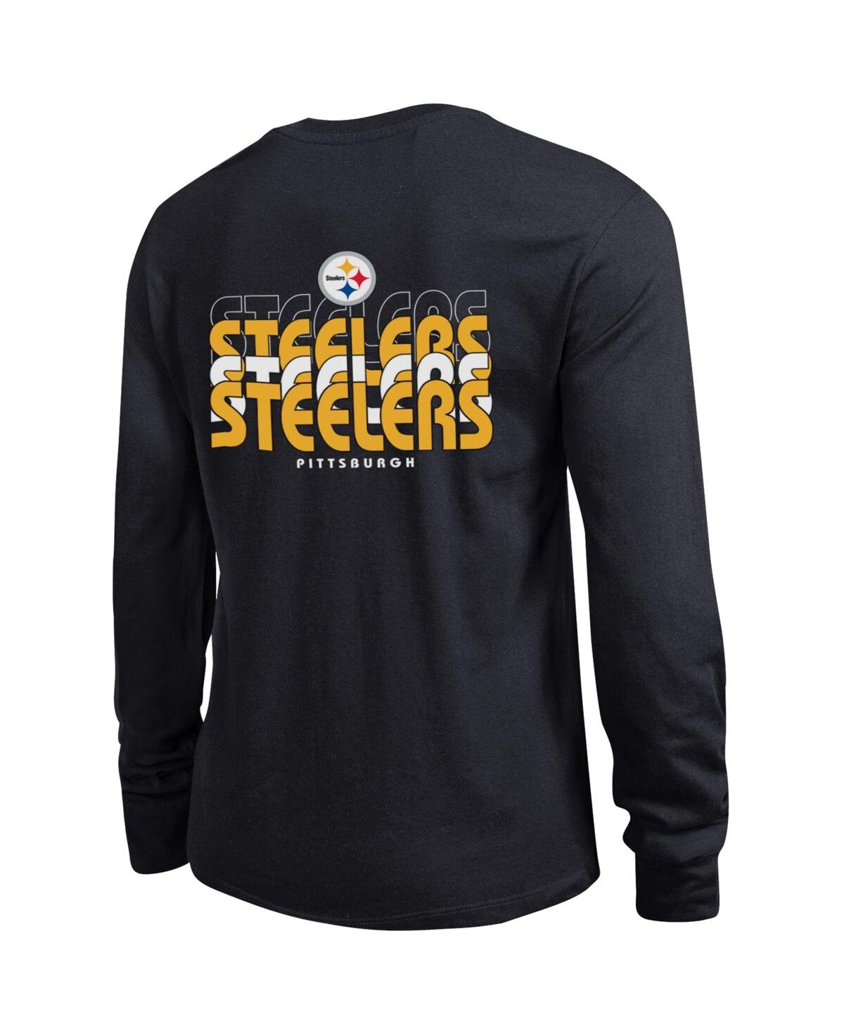 Champion Women's Black Pittsburgh Steelers Core Long-Sleeve T-Shirt