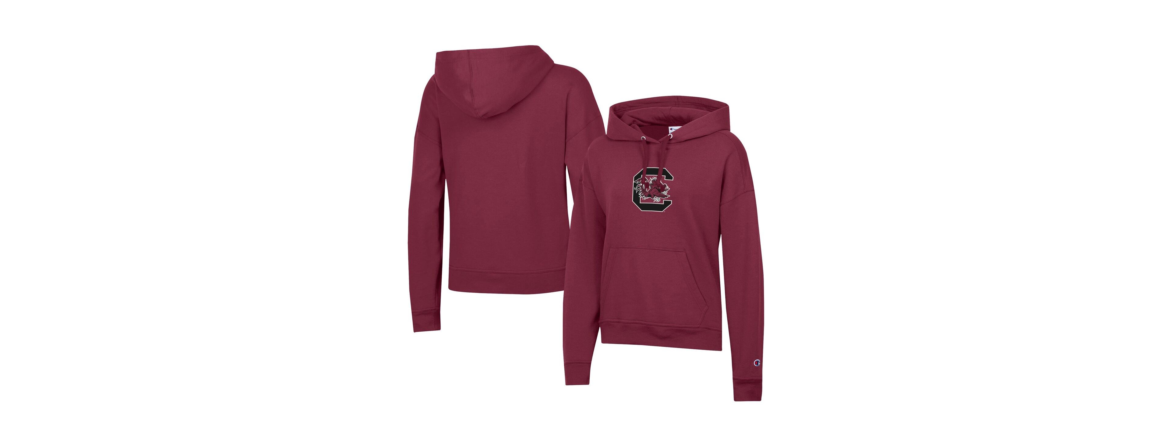 Champion Women's Garnet South Carolina Gamecocks Powerblend Fleece Hoodie