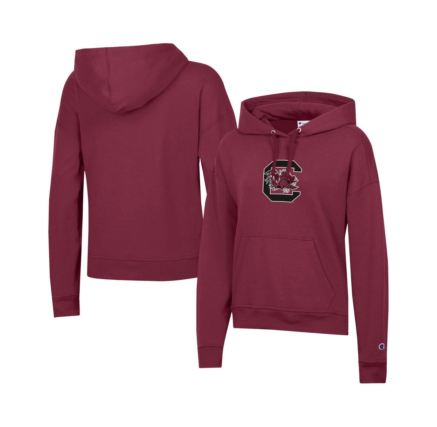 Women's Garnet South Carolina Gamecocks Powerblend Fleece Hoodie