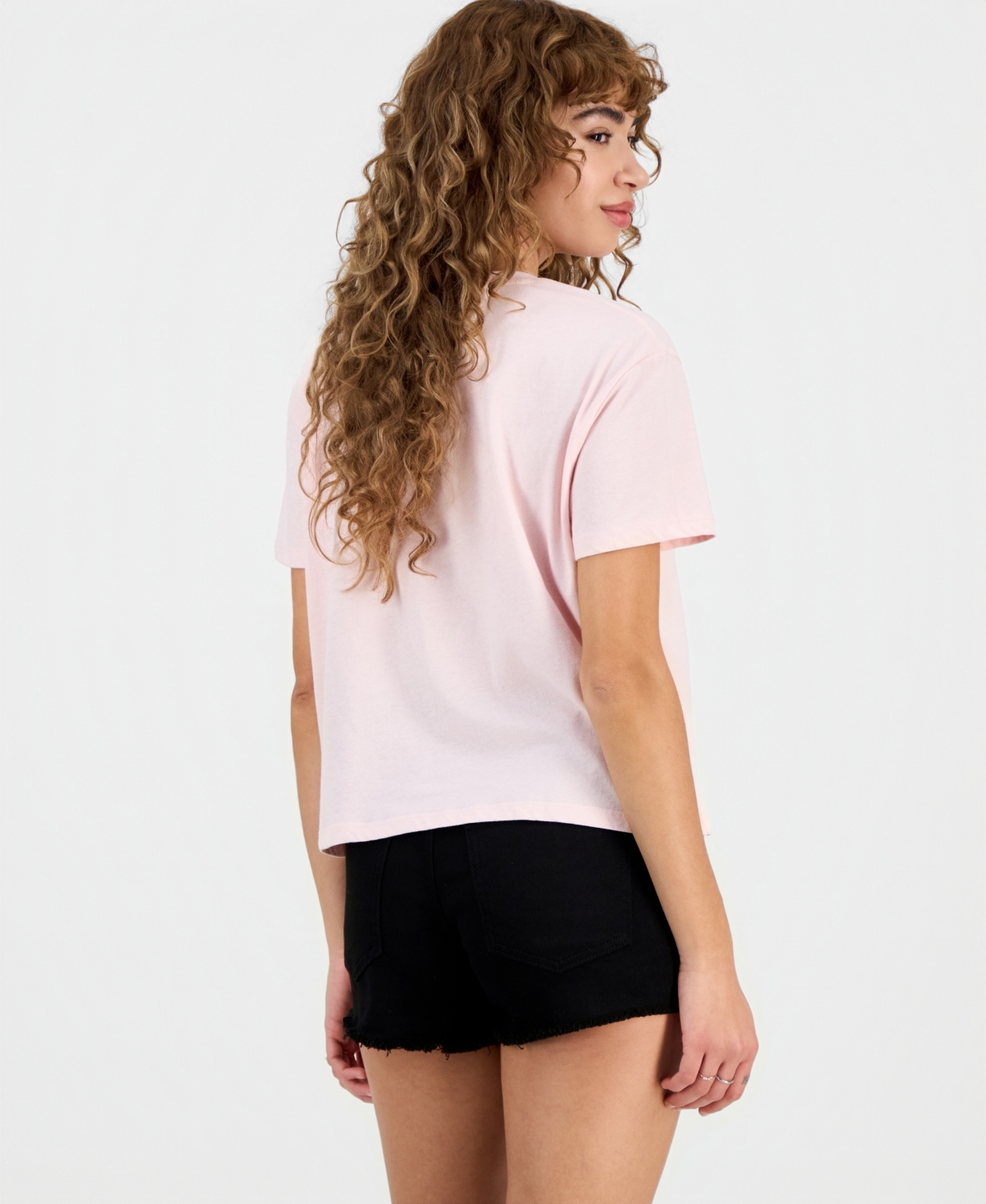 Grayson Thread, The Label Juniors' Snoopy Cherry Crewneck Tee