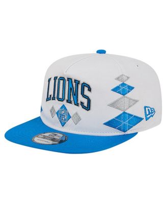 Men's White Detroit Lions Argyle 19TWENTY Adjustable Hat
