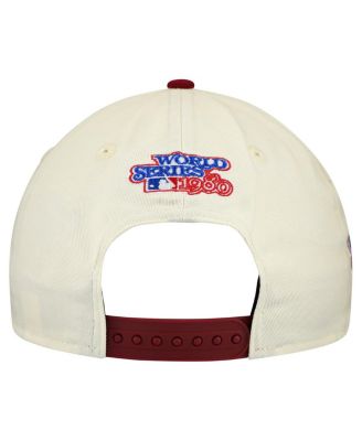 Men's Cream/Red Philadelphia Phillies World Series 9FORTY M-Crown A-Frame Adjustable Hat