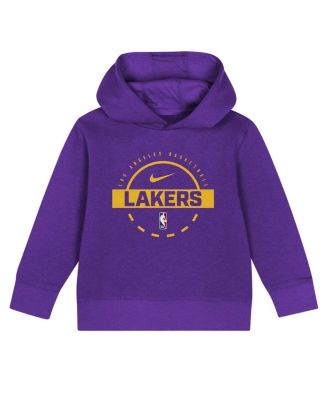 Toddler 2-Piece Purple Los Angeles Lakers Team Logo Club Fleece Hoodie and Sweatpants Set