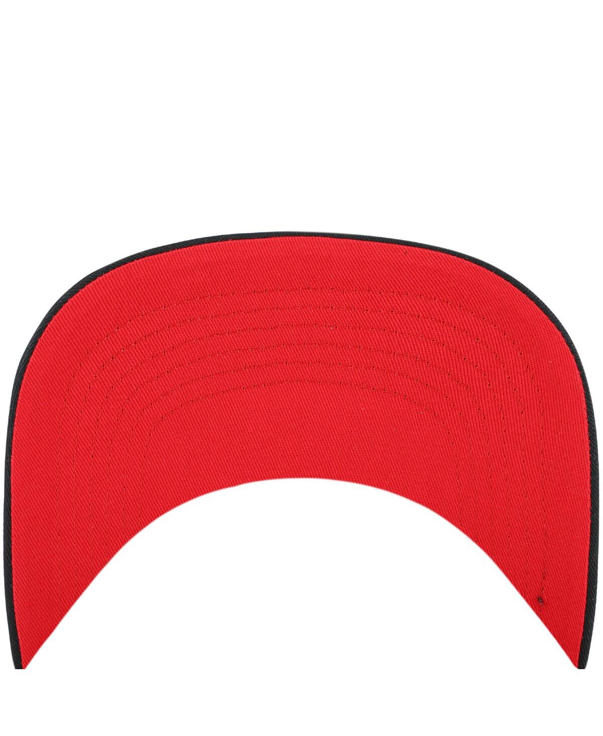 '47 Brand Men's Red/Black Atlanta Falcons 1966 Throwback Collection Sure Shot Hitch Adjustable Hat