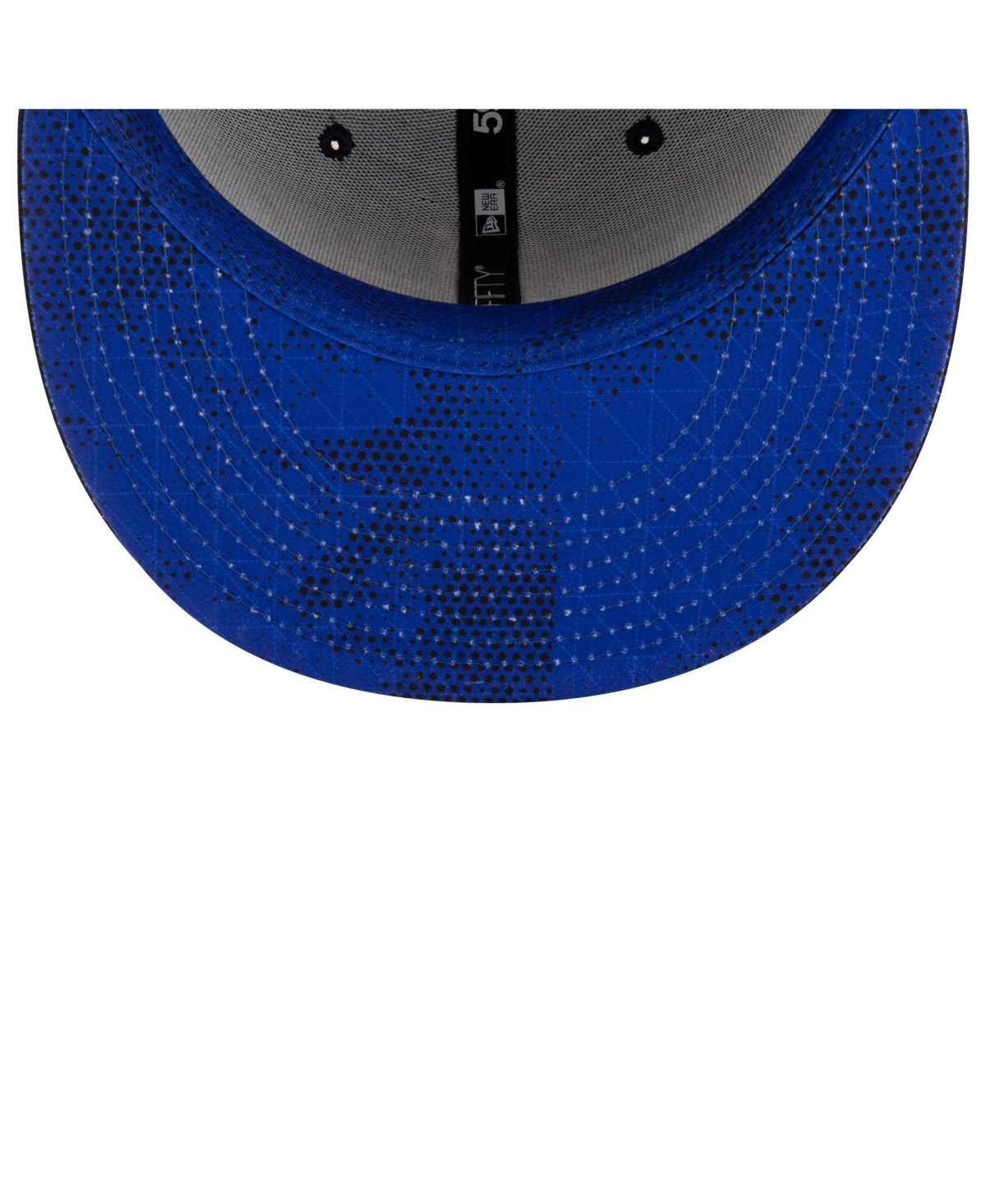 New Era Men's Midnight Blue Los Angeles Rams 2025 Rivalries Collection Sideline Rope 59FIFTY Fitted Hat