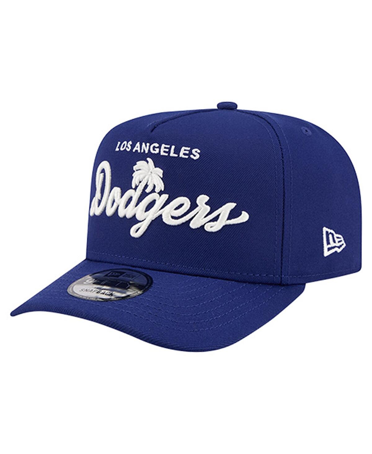 New Era Men's Royal Los Angeles Dodgers Local Play A-Frame 9FIFTY Snapback Hat