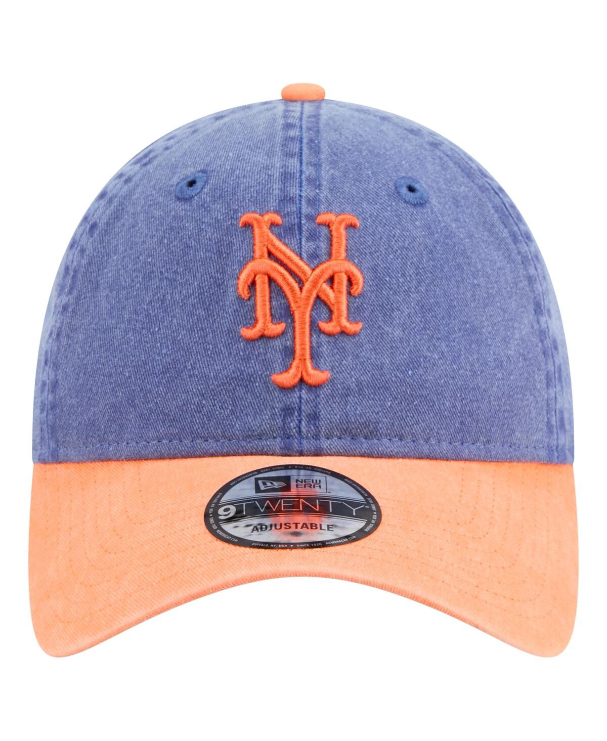 New Era Men's Blue/Orange New York Mets Select 9TWENTY Adjustable Hat