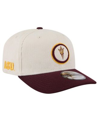 New Era - Men's Cream/Maroon Arizona State Sun Devils Loyal Corduroy 9SEVENTY Adjustable Hat