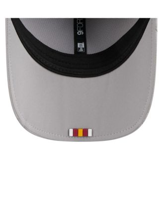 Men's Gray Washington Commanders 2025 Sideline M-Crown 9FORTY Adjustable Hat
