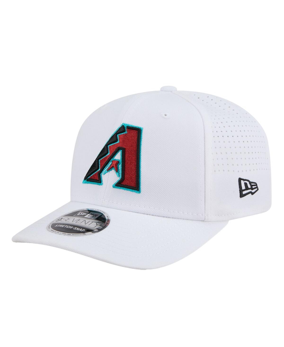 New Era Men's White Arizona Diamondbacks Performance 9SEVENTY Adjustable Hat