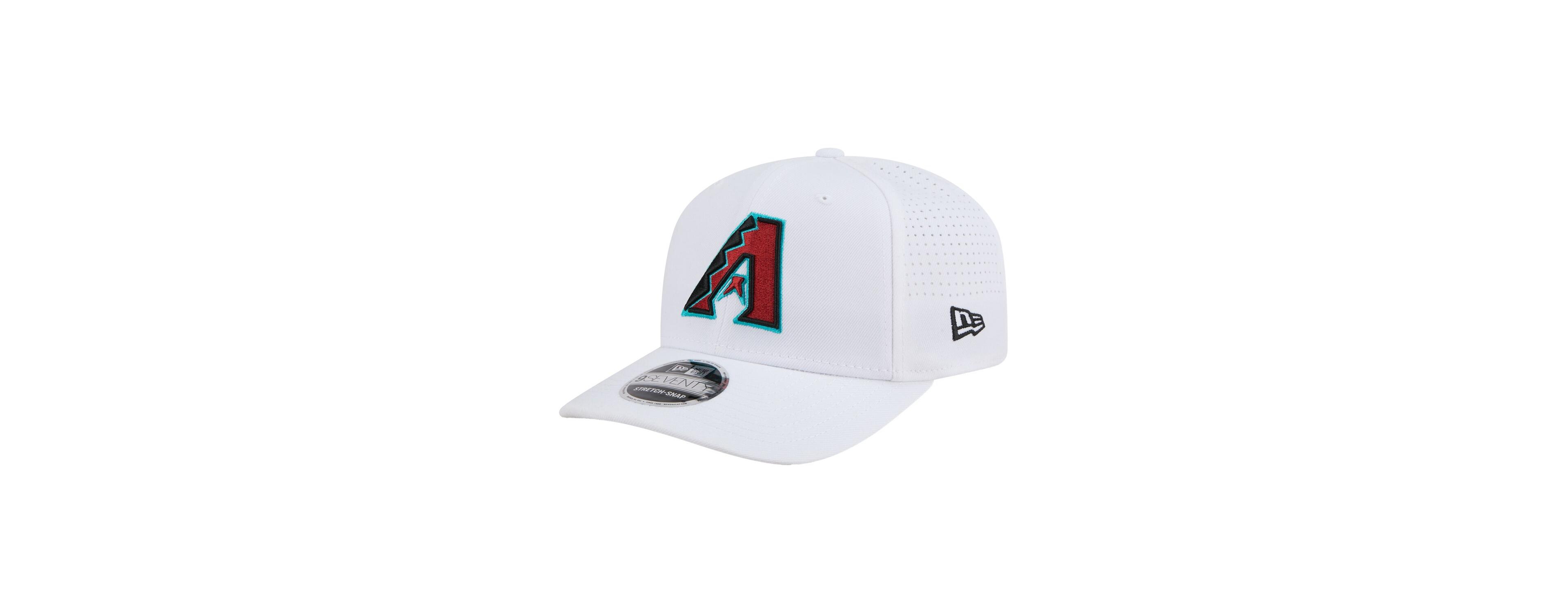 New Era Men's White Arizona Diamondbacks Performance 9SEVENTY Adjustable Hat