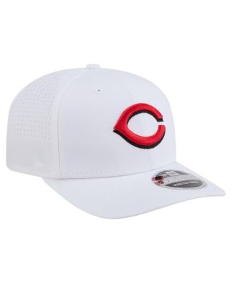Men's White Cincinnati Reds COOLERA 9SEVENTY Adjustable Hat