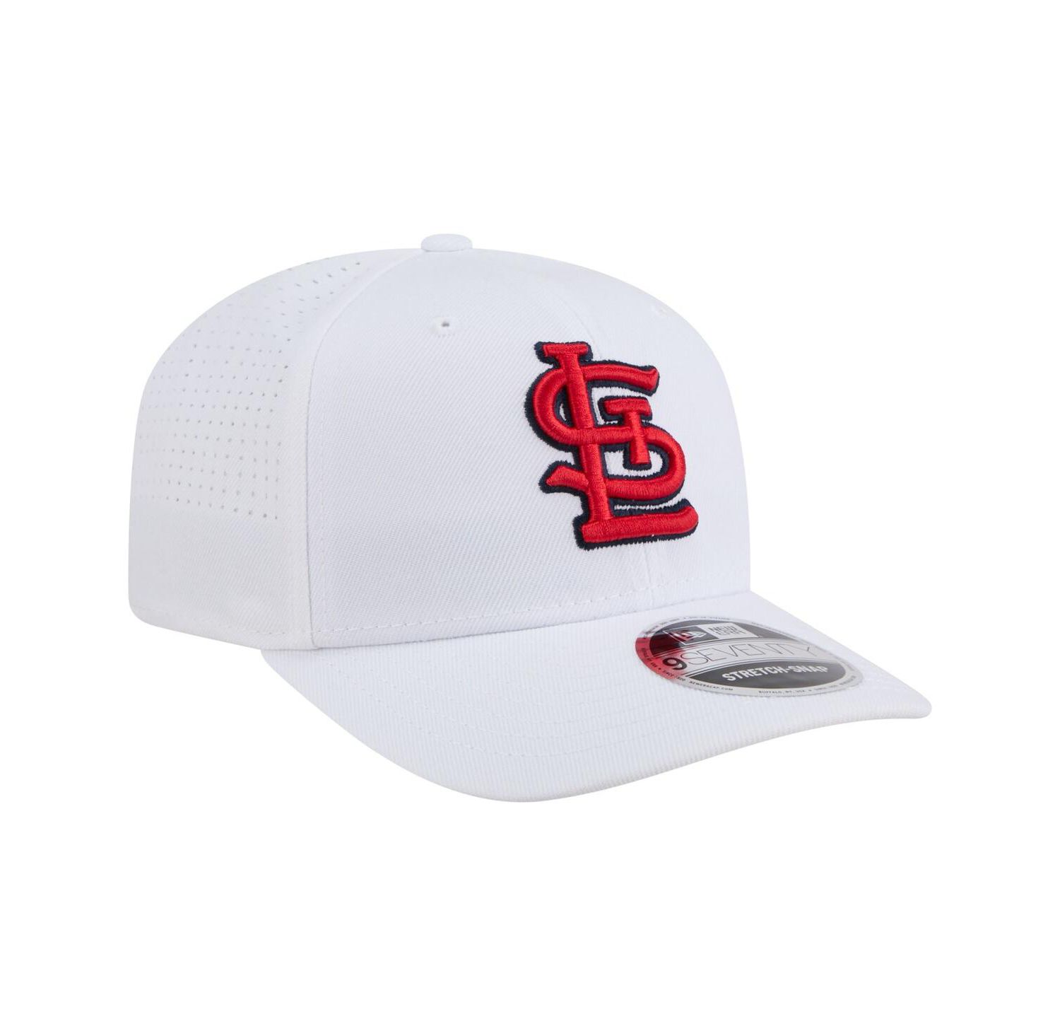 Men's White St. Louis Cardinals COOLERA 9SEVENTY Adjustable Hat