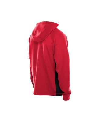 Men's Red Atlanta Falcons Combine Authentic Raglan Scuba Full-Zip Hoodie