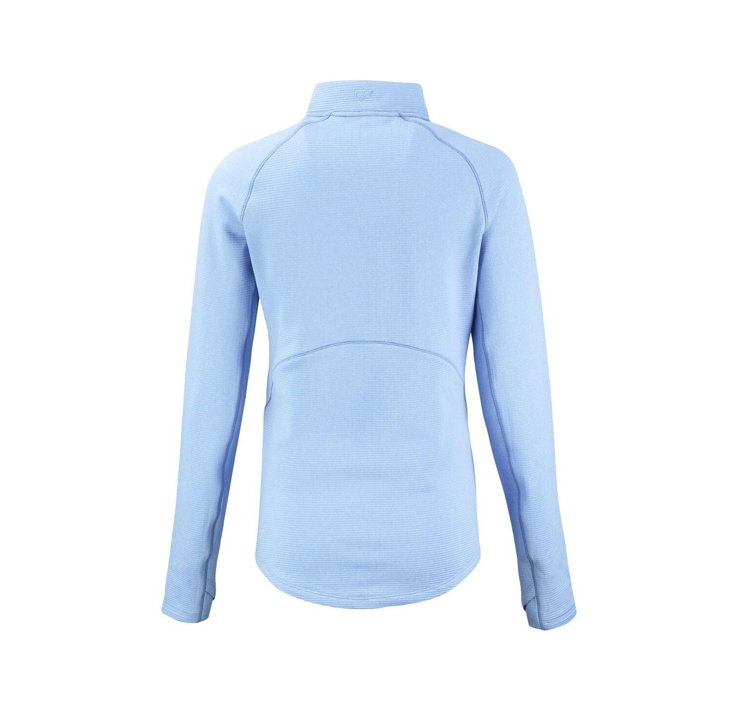 Women's Powder Blue Buffalo Bills Peshastin Eco Fleece Half-Zip Sweatshirt