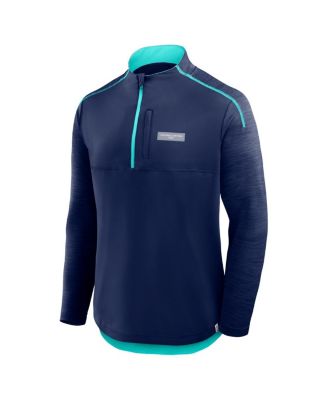 Men's Navy Milano Cortina 2026 Winter Olympics Defender Raglan Quarter-Zip Pullover Sweatshirt