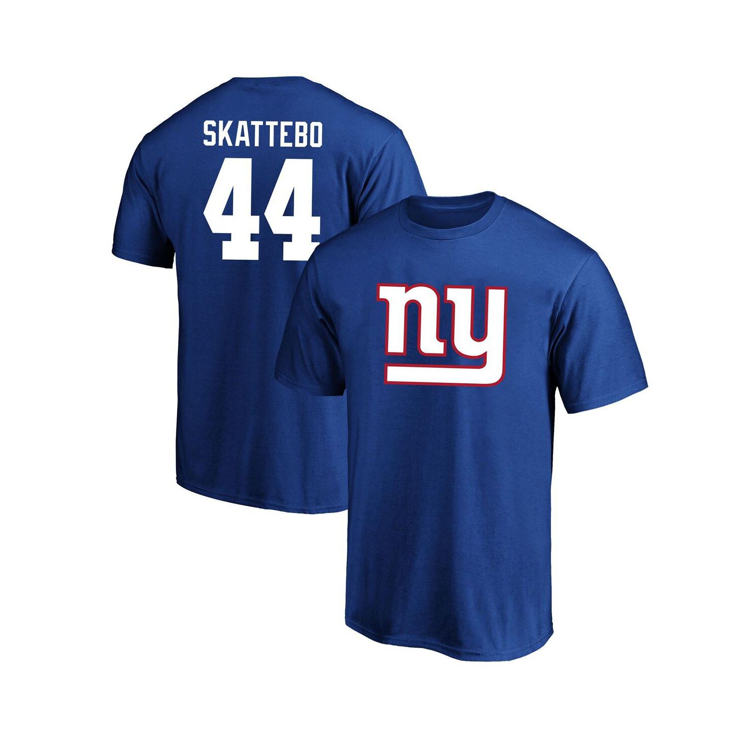 Men's Cam Skattebo Royal New York Giants Big & Tall Name & Number T-Shirt