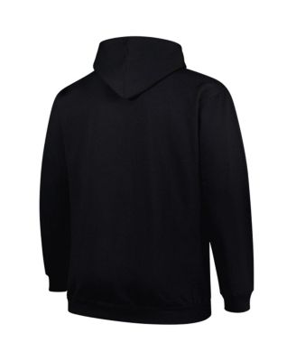 Men's Black Buffalo Bills Big Tall Pop Pullover Hoodie