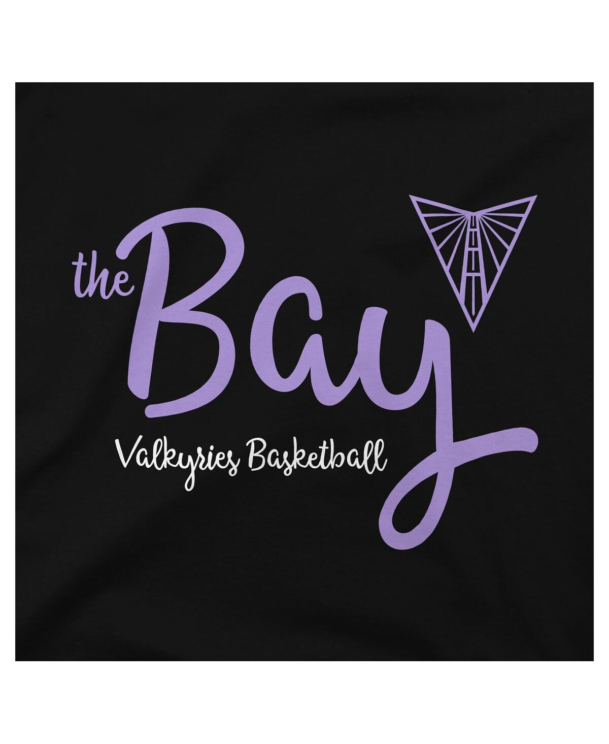 Stadium Essentials Women's Black Golden State Valkyries Third Quarter T-shirt In Black