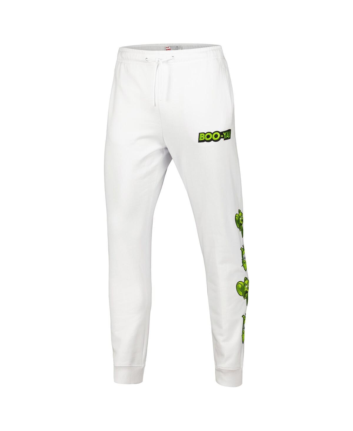 Freeze Max Men's White Tom And Jerry Trippy Jogger Pants In White