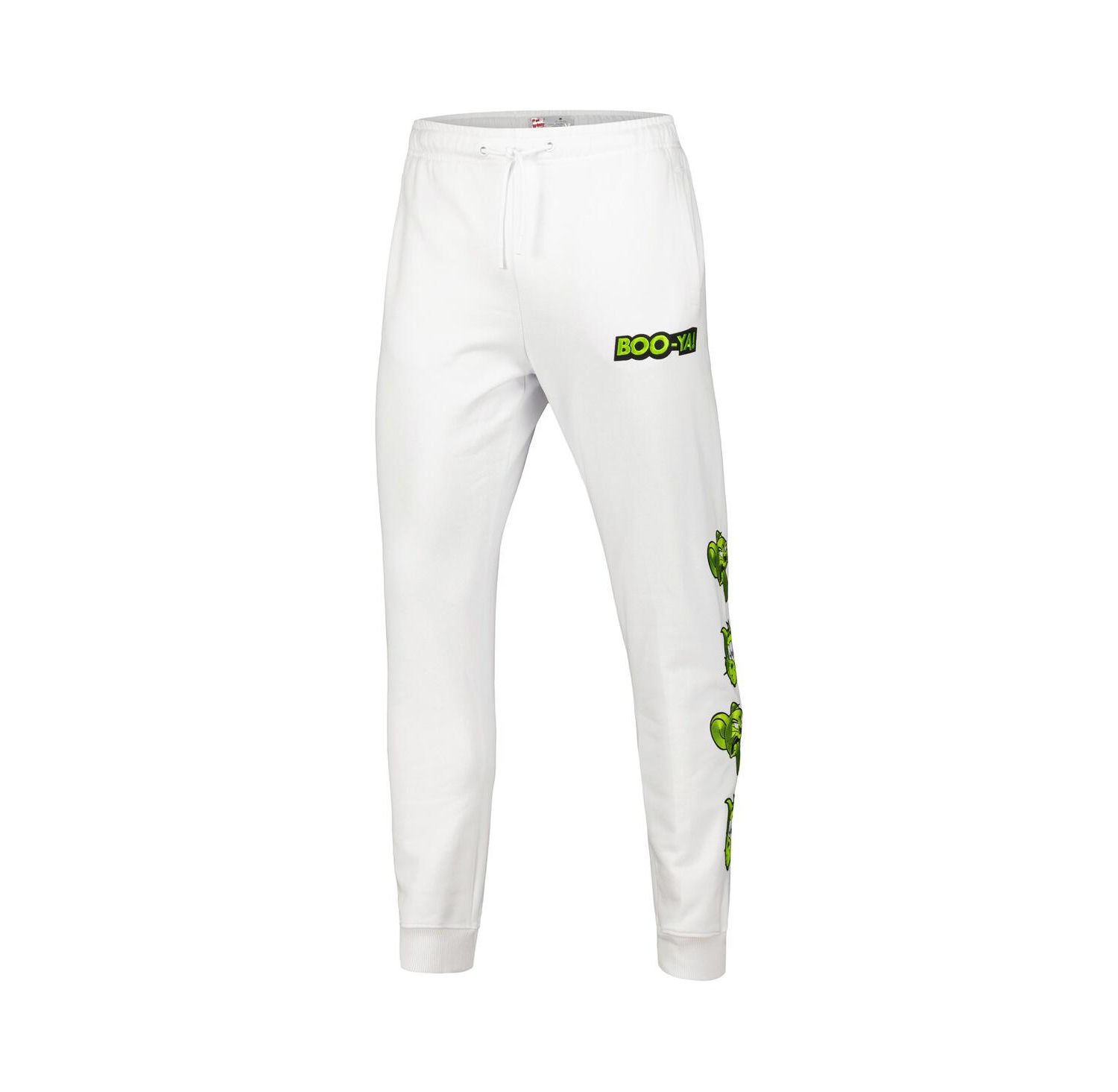 Men's White Tom and Jerry Trippy Jogger Pants