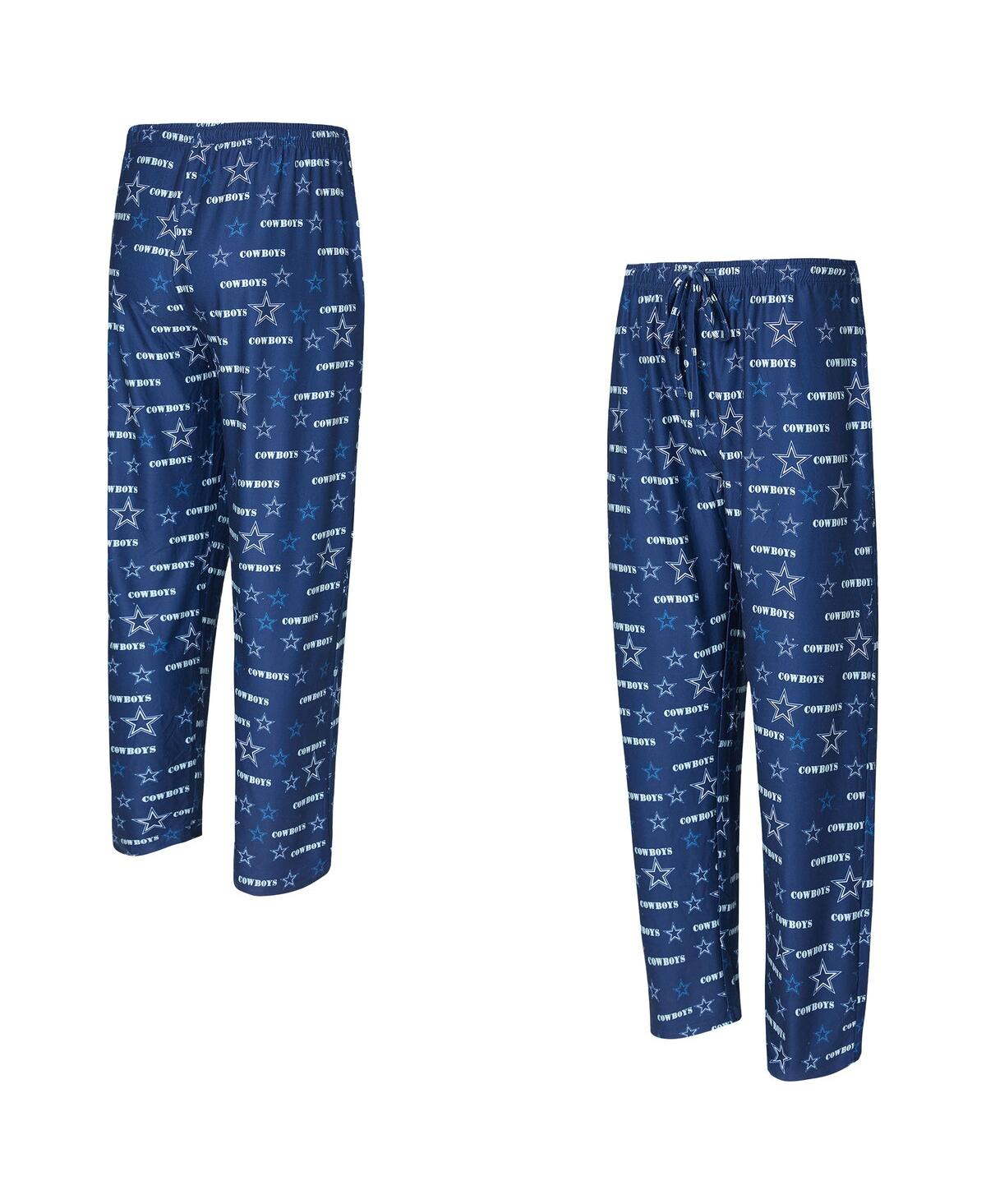Concepts Sport Men's Navy Dallas Cowboys Mosaic All Over Print Pants