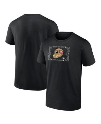 Fanatics Mto Label - Men's Black San Francisco 49ers Sugar Skull T-Shirt