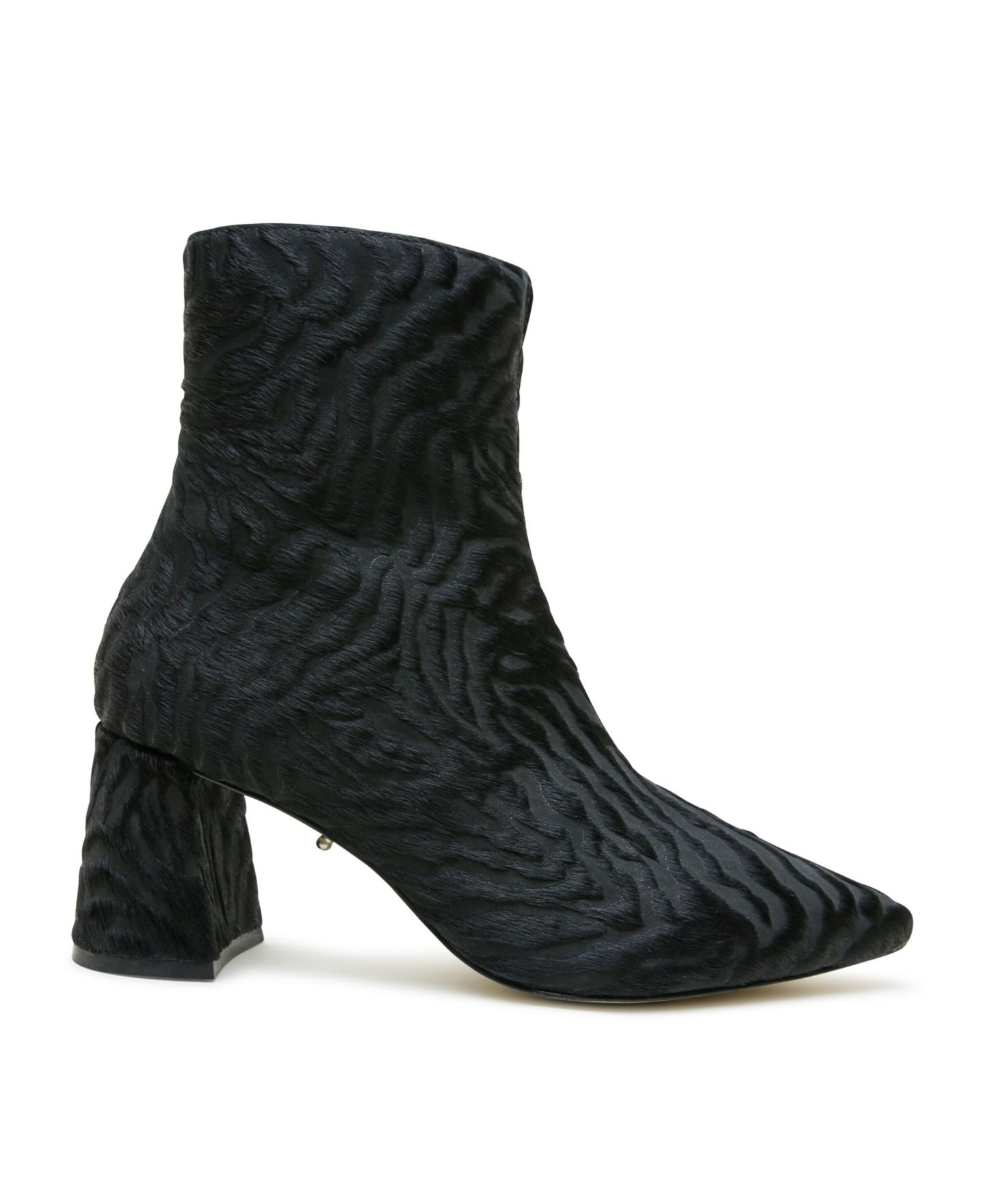 Женские ботинки Alterre Black Hairy Zebra Ankle, цвет: Зебра — фото 1