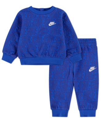 Baby Boys' Crewneck Sweatshirt and Pants, 2-Piece Set