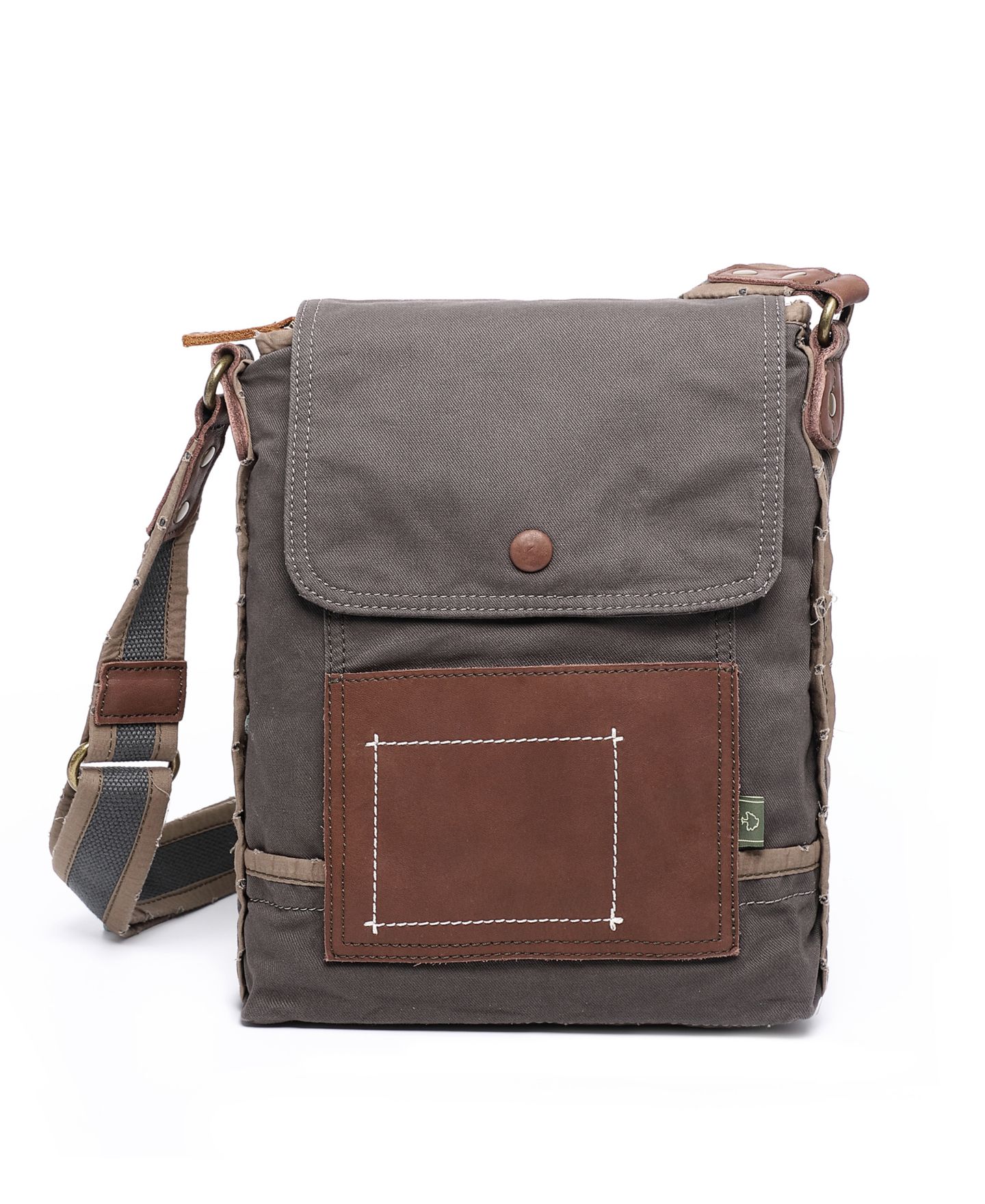 Женская сумка TSD BRAND Lake Toya Crossbody, цвет: Серый — фото 1