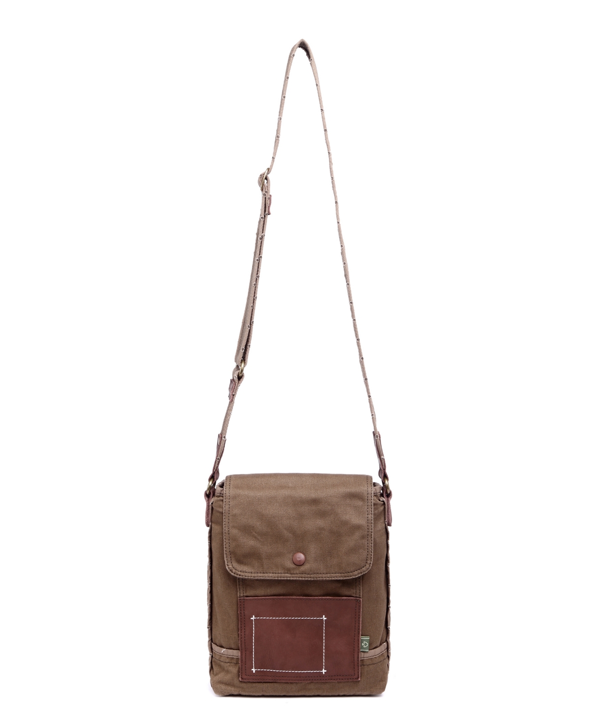 Tsd Brand Lake Toya Crossbody Bag In Green