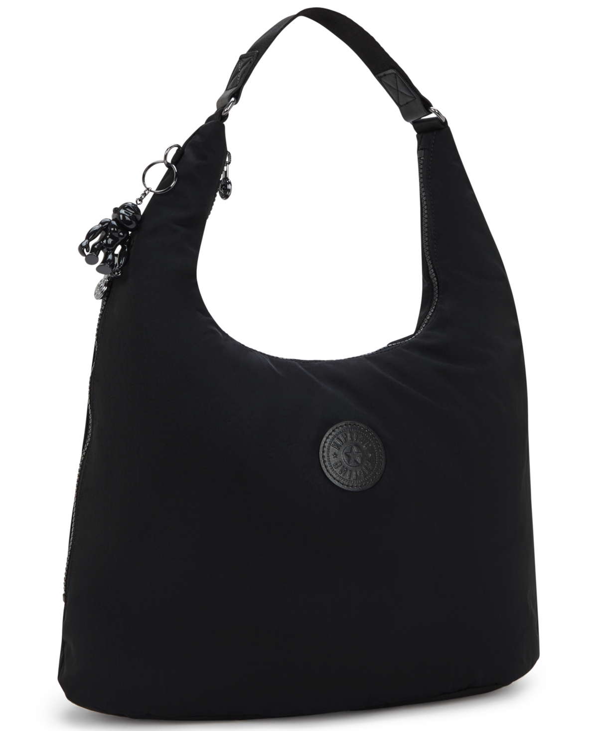 Kipling Eanna Zip Shoulder Bag In Black