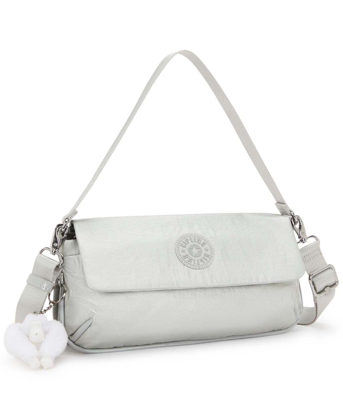 Kipling Nikol Medium Crossbody Bag In Gray