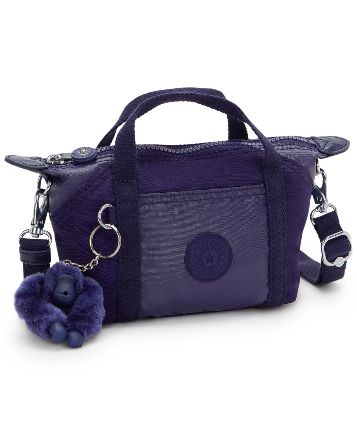Kipling Art Compact Crossbody Bag In Purple